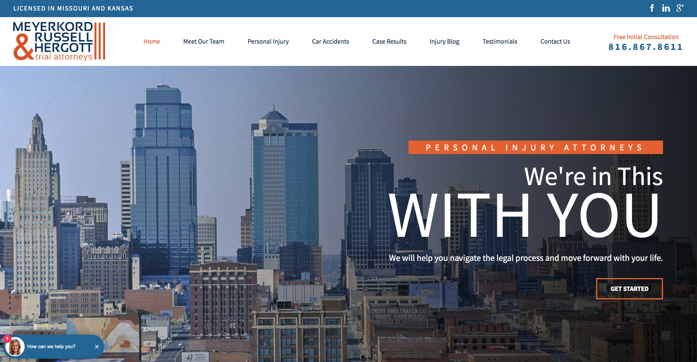 Best SEO & Design for Personal Injury Law Firms in Kansas City sLaw